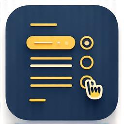 Icon for UI/UX design, showing wireframes